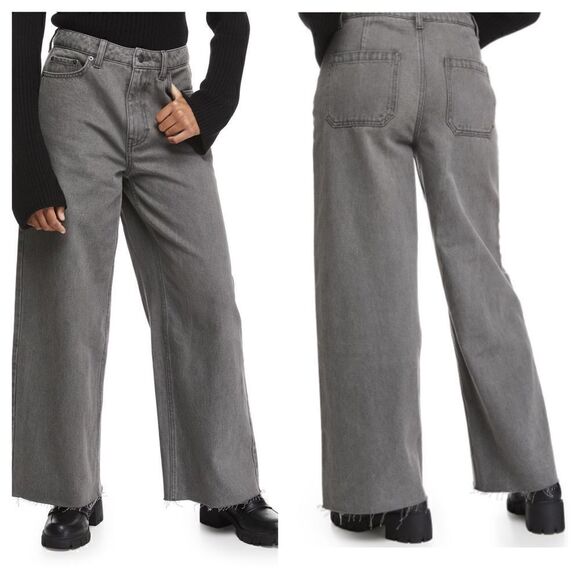 NWT No Boundaries Baggy Wide Leg Jeans - Picture 1 of 9